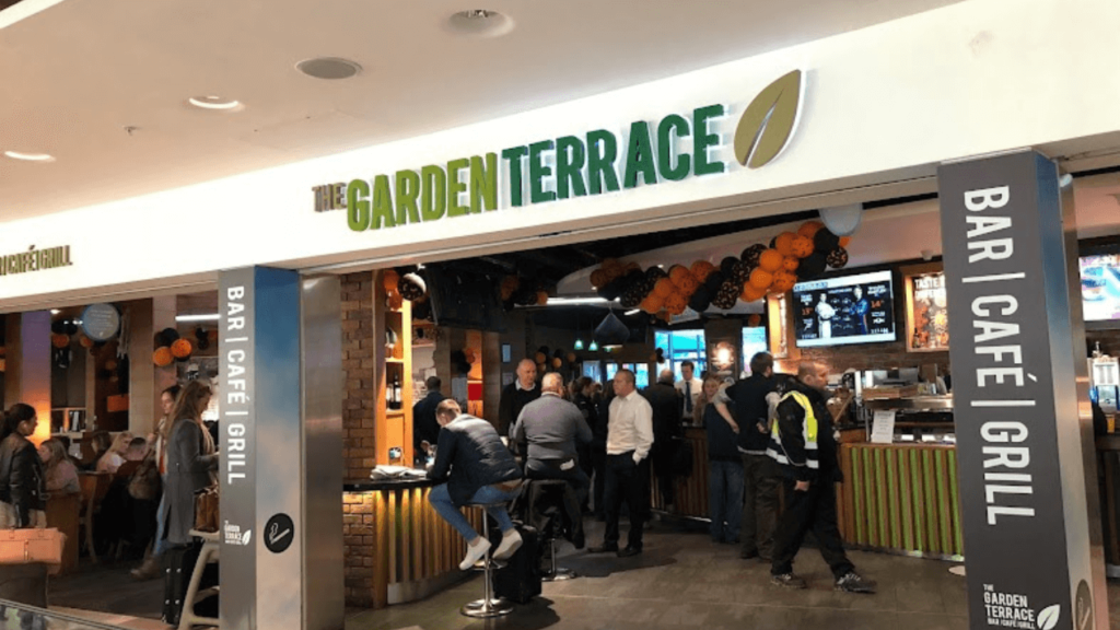 The Garden Terrace restaurant 