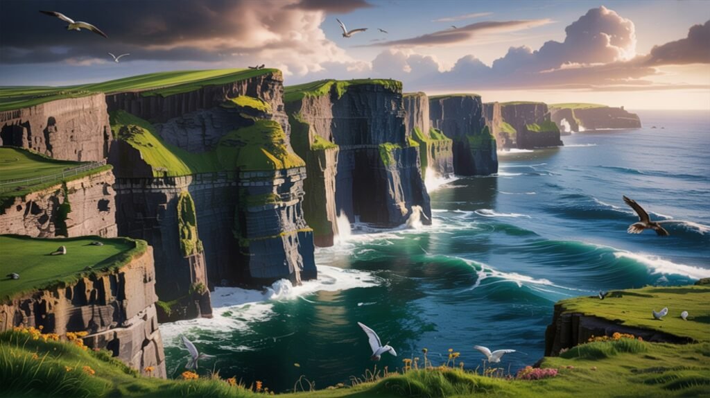 Cliffs of Moher from Galway