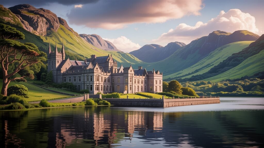 Kylemore Abbey from Galway