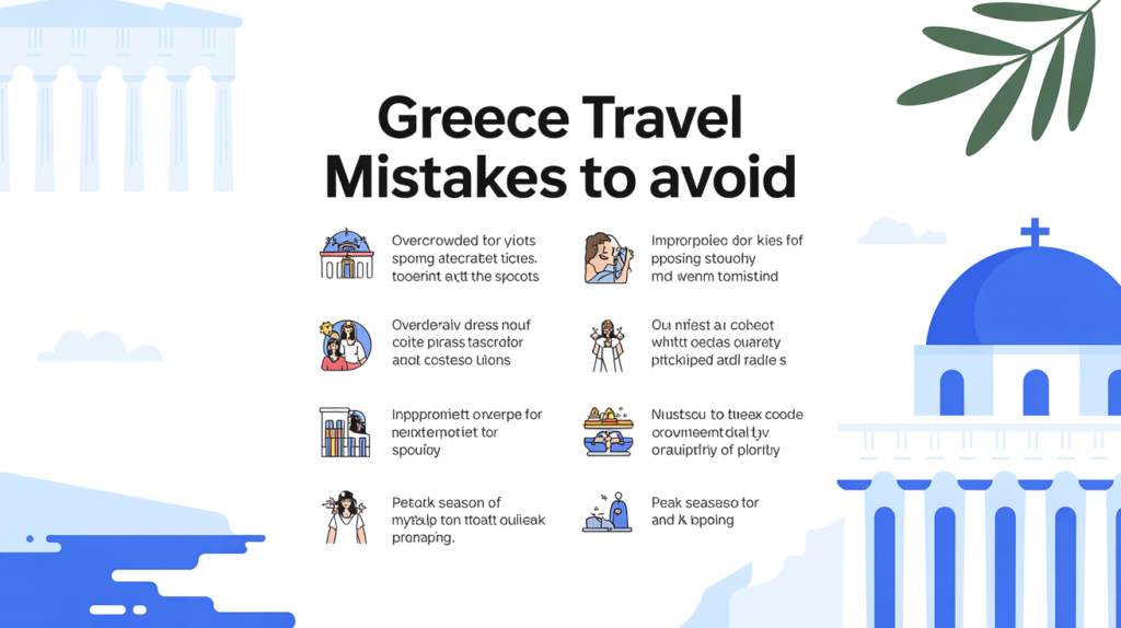 Greece Travel Mistakes to