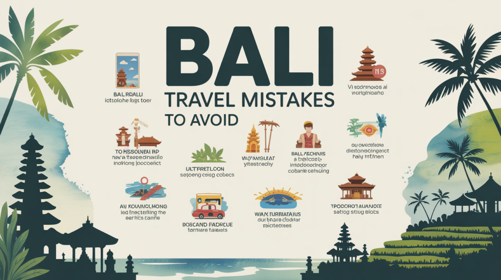 Bali Travel Mistakes to Avoid