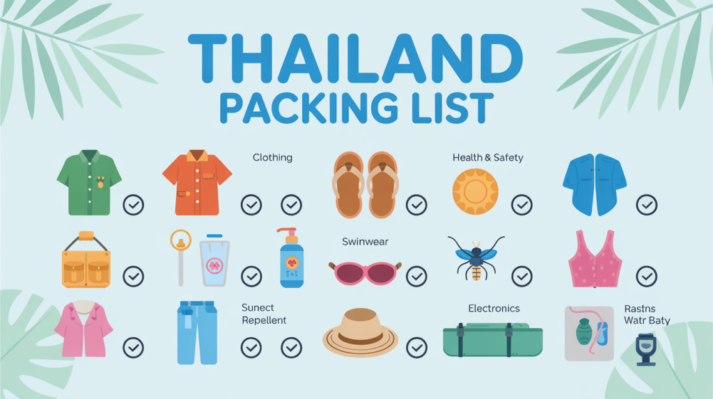 Thailand Packing List