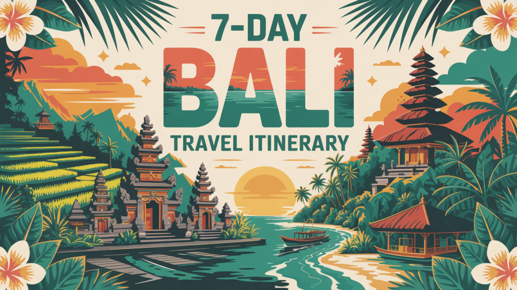 7-Day Bali Travel Itinerary