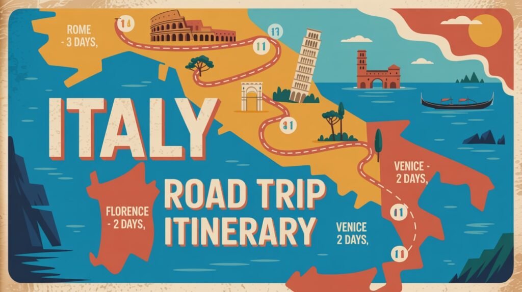 Italy Road Trip Itinerary