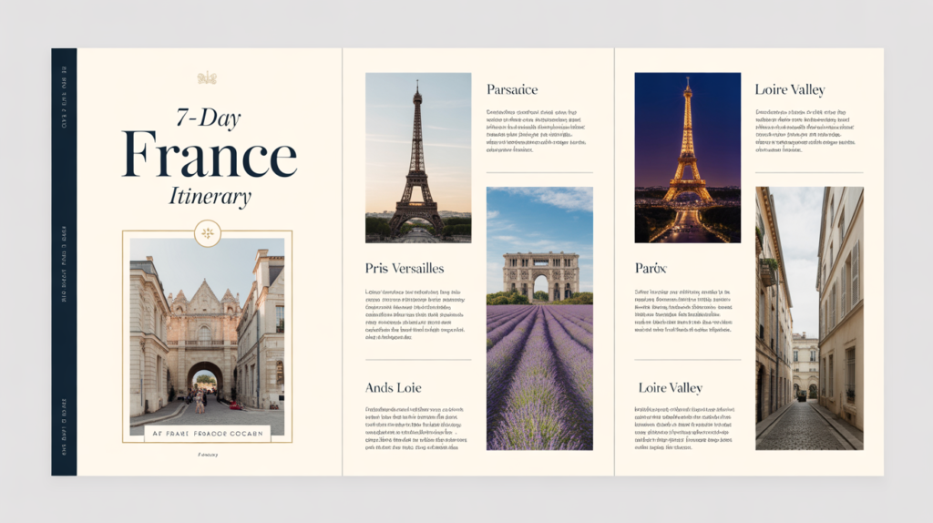 7-Day France Itinerary