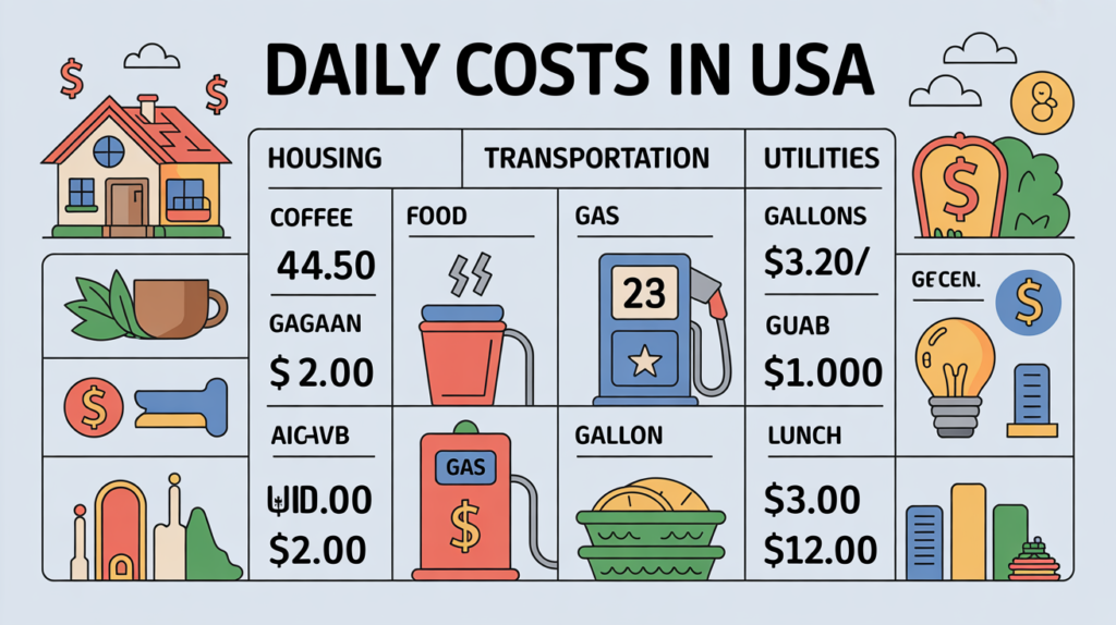 Daily Costs in USA