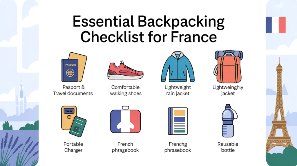 Backpacking List France