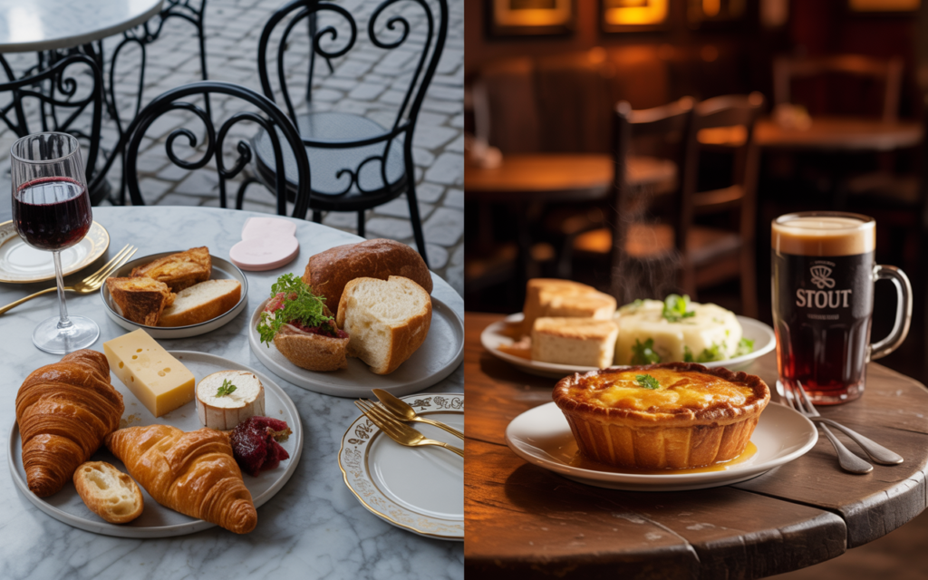 Food Culture: France vs Ireland