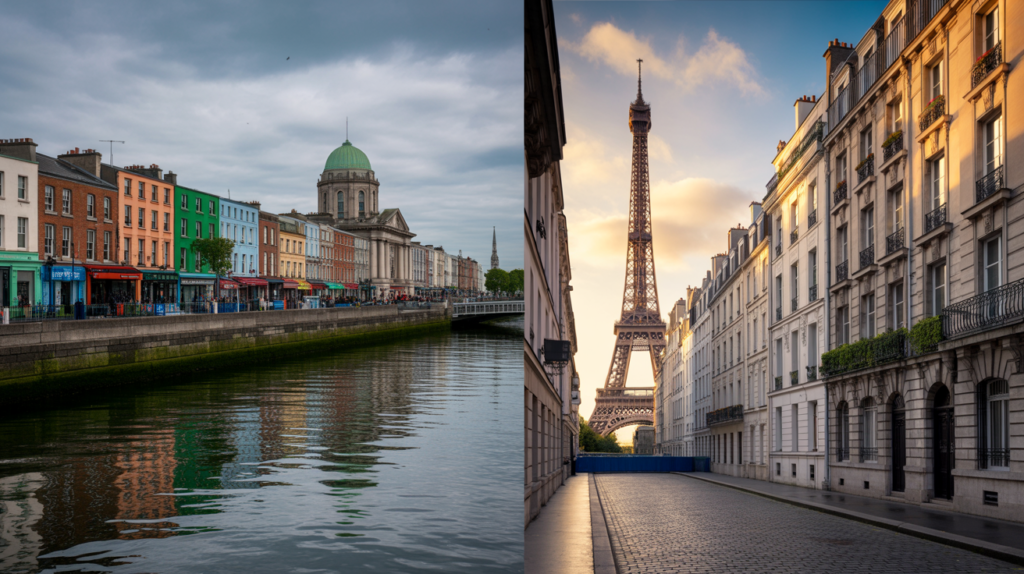 Dublin vs Paris