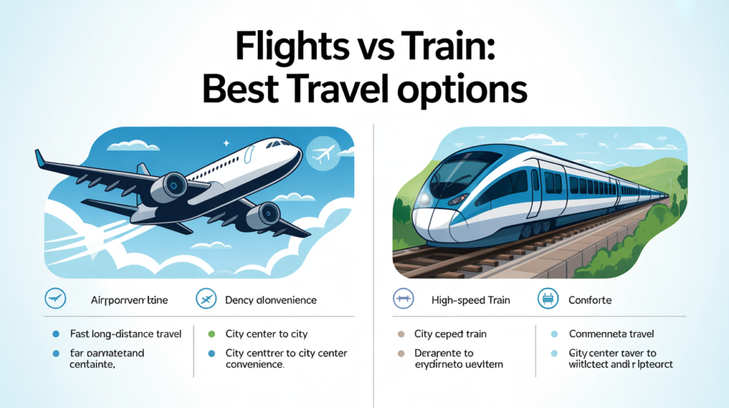 Flights vs Train: Best Travel Options