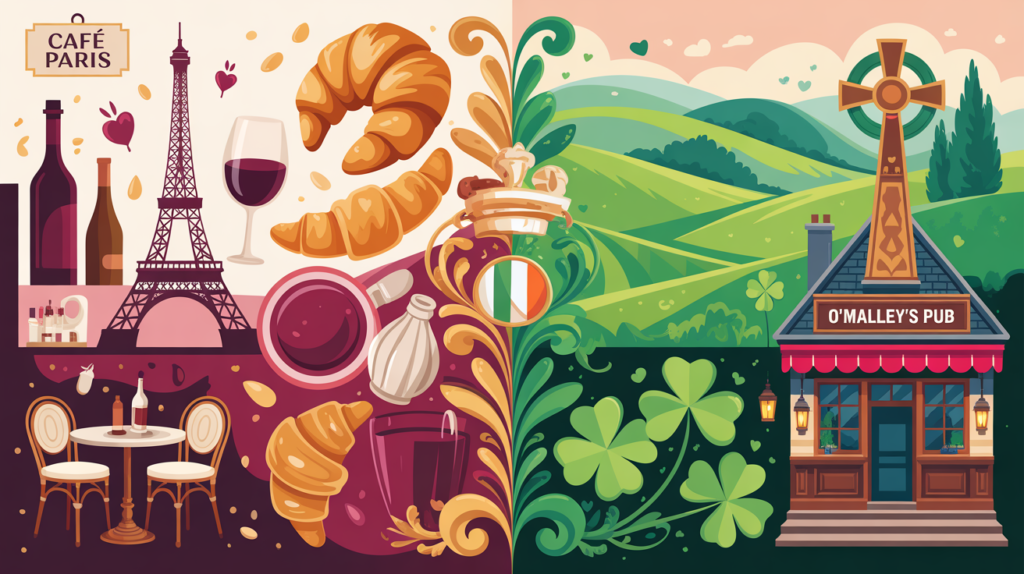 French vs Irish Culture