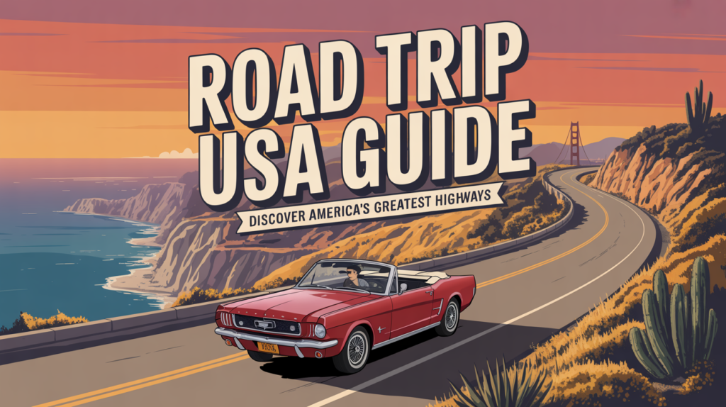 # Road Trip USA Guide: The Ultimate Cross-Country Adventure Handbook A road trip across the United States is one of the most exciting travel experiences in the world. With diverse landscapes, iconic highways, charming small towns, bustling cities, and breathtaking national parks, the USA offers endless opportunities for adventure. Whether you're planning a weekend getaway or a month-long journey across multiple states, a well-prepared road trip can create memories that last a lifetime. This comprehensive Road Trip USA Guide covers everything you need to know, from planning your route and budgeting to choosing destinations and staying safe on the road. ## Why Take a Road Trip Across the USA? The United States is uniquely suited for road travel. Unlike many destinations where public transportation dominates, America's extensive highway network allows travelers to explore hidden gems that are often inaccessible by train or plane. Benefits of a USA road trip include: * Freedom to travel at your own pace * Flexibility to change plans anytime * Access to scenic routes and remote attractions * Opportunity to experience diverse cultures and landscapes * Cost-effective travel for families and groups * Unforgettable experiences in national parks and small towns From the deserts of Arizona to the mountains of Colorado and the beaches of California, every region offers something unique. ## Best Time for a USA Road Trip The ideal time depends on your destination and travel goals. ### Spring (March to May) Spring offers mild temperatures, blooming flowers, and fewer crowds. Best for: * Southern states * National parks * Coastal drives ### Summer (June to August) Summer is the most popular road trip season. Pros: * Long daylight hours * Open attractions * Ideal weather in northern states Cons: * Higher accommodation prices * Heavy tourist traffic ### Fall (September to November) Many travelers consider fall the best season for road trips. Benefits: * Beautiful autumn foliage * Comfortable temperatures * Smaller crowds ### Winter (December to February) Winter road trips can be magical but require extra preparation. Best destinations: * Florida * Southern California * Arizona * Texas Avoid mountainous areas during severe snow conditions unless your vehicle is properly equipped. ## Planning Your USA Road Trip Successful road trips start with careful planning. ### Determine Your Travel Style Ask yourself: * Do you prefer cities or nature? * How many hours can you drive each day? * Are you traveling alone, as a couple, or with family? * Do you want luxury accommodations or budget-friendly options? Your answers will shape the entire trip. ### Set a Realistic Timeline Common road trip durations include: | Trip Length | Recommended Coverage | | ----------- | ------------------------- | | 3–5 Days | One state or region | | 1 Week | Multi-state adventure | | 2 Weeks | Major regional route | | 1 Month+ | Cross-country exploration | Avoid packing too many destinations into a short period. ### Create a Flexible Route Leave room for spontaneity. Many of the best road trip memories come from: * Unexpected viewpoints * Local diners * Roadside attractions * Scenic detours ## Essential Road Trip Budget Understanding costs helps prevent surprises. ### Fuel Fuel expenses depend on: * Vehicle efficiency * Route distance * Regional gas prices Use online route planners to estimate fuel costs before departure. ### Accommodation Options include: * Hotels * Motels * Vacation rentals * Campgrounds * RV parks Average nightly costs vary significantly by region. ### Food You can save money by: * Packing snacks * Bringing a cooler * Shopping at grocery stores * Mixing restaurant meals with self-prepared food ### Attractions Budget for: * National park entrance fees * Museums * Tours * Activities Consider purchasing annual park passes if visiting multiple national parks. ## Must-Have Road Trip Essentials Before leaving, pack these important items. ### Documents * Driver's license * Vehicle registration * Insurance documents * Emergency contact information ### Navigation Tools * GPS device * Smartphone maps * Offline maps * Printed backup maps ### Safety Equipment * First-aid kit * Flashlight * Jumper cables * Tire repair kit * Emergency blanket ### Comfort Items * Reusable water bottles * Neck pillows * Sunglasses * Power banks * Entertainment for passengers ## Iconic USA Road Trip Routes The United States features some of the world's most famous driving routes. ### Route 66 Known as "The Mother Road," Route 66 stretches from Illinois to California. Highlights include: * Historic diners * Vintage motels * Roadside attractions * Desert landscapes Perfect for travelers seeking classic Americana. ### Pacific Coast Highway California's Pacific Coast Highway offers spectacular ocean views. Top stops: * Big Sur * Monterey * Santa Barbara * Malibu Many consider it America's most scenic coastal drive. ### Blue Ridge Parkway Running through Virginia and North Carolina, this route showcases Appalachian beauty. Expect: * Mountain vistas * Hiking trails * Wildlife * Fall foliage ### Great River Road Following the Mississippi River, this route explores America's cultural heartland. Attractions include: * Historic towns * Riverfront parks * Local music scenes * Southern cuisine ## Best National Parks for Road Trips National parks are often the highlight of any USA road trip. ### Yellowstone National Park Famous for: * Geysers * Wildlife * Hot springs * Scenic drives ### Grand Canyon National Park One of the world's most recognizable natural wonders. Activities: * Hiking * Photography * Scenic overlooks ### Zion National Park Known for dramatic red rock landscapes and incredible hiking opportunities. ### Great Smoky Mountains National Park America's most-visited national park offers: * Mountain views * Waterfalls * Wildlife * Historic sites ## Road Trip Safety Tips Safety should always be a priority. ### Inspect Your Vehicle Before departure: * Check tires * Change oil if necessary * Test lights * Inspect brakes * Check fluid levels ### Avoid Driver Fatigue Experts recommend: * Taking breaks every two hours * Switching drivers when possible * Staying hydrated * Getting adequate sleep ### Monitor Weather Conditions Weather can change rapidly. Pay attention to: * Storm warnings * Wildfire alerts * Snow forecasts * Flood advisories ### Keep Emergency Supplies Always carry: * Water * Non-perishable food * Phone charger * Emergency contacts ## Best Road Trip Apps Technology can make travel easier. ### Navigation Apps * Google Maps * Waze * Maps.me ### Accommodation Apps * Booking platforms * Hotel comparison tools * Campground reservation apps ### Fuel Price Apps These help locate affordable gas stations and save money. ### Travel Planning Apps Useful for: * Itinerary creation * Expense tracking * Attraction discovery ## Food Tips for a USA Road Trip Road trips provide an opportunity to sample regional cuisine. Popular food experiences include: ### Southern States Try: * Barbecue * Fried chicken * Biscuits and gravy ### New England Look for: * Lobster rolls * Clam chowder * Fresh seafood ### Southwest Enjoy: * Tacos * Burritos * Authentic Mexican cuisine ### Midwest Taste: * Deep-dish pizza * Cheese curds * Local comfort foods Avoid relying solely on chain restaurants. Local eateries often provide the most memorable meals. ## How to Save Money on a USA Road Trip Traveling affordably is possible with smart planning. ### Book Early Reserve accommodations in advance, especially during peak seasons. ### Travel During Shoulder Seasons Spring and fall often provide: * Lower prices * Better availability * Fewer crowds ### Use Reward Programs Many hotel chains and fuel stations offer loyalty rewards. ### Share Costs Traveling with friends or family can significantly reduce: * Fuel expenses * Accommodation costs * Food costs ## Road Trip Photography Tips Capture your journey with memorable photos. ### Shoot During Golden Hour The hour after sunrise and before sunset provides the best lighting. ### Include People Photos become more meaningful when they include travelers alongside landscapes. ### Stop Frequently Some of the best photo opportunities appear unexpectedly. ### Back Up Your Images Use cloud storage or external drives to protect your memories. ## Common Road Trip Mistakes to Avoid Many travelers make avoidable errors. ### Overplanning A packed itinerary can create stress. ### Underestimating Driving Times Mountain roads and scenic routes often take longer than expected. ### Ignoring Vehicle Maintenance Minor mechanical issues can become major problems during long trips. ### Packing Too Much Overloaded vehicles reduce comfort and fuel efficiency. ## Sample 14-Day USA Road Trip Itinerary ### Days 1–2 Chicago, Illinois ### Days 3–4 St. Louis, Missouri ### Days 5–6 Oklahoma City, Oklahoma ### Days 7–8 Amarillo, Texas ### Days 9–10 Albuquerque, New Mexico ### Days 11–12 Grand Canyon, Arizona ### Days 13–14 Los Angeles, California This route follows portions of historic Route 66 and offers a mix of culture, history, and natural beauty. ## Final Thoughts A USA road trip is more than just a vacation—it's an adventure filled with discovery, freedom, and unforgettable experiences. Whether you're driving along the Pacific coastline, exploring national parks, cruising through small-town America, or crossing the country on historic highways, the journey itself becomes part of the destination. With proper planning, a reliable vehicle, and a spirit of adventure, your American road trip can become one of the most rewarding travel experiences you'll ever have. Pack your bags, map your route, and hit the open road—the United States is waiting to be explored.