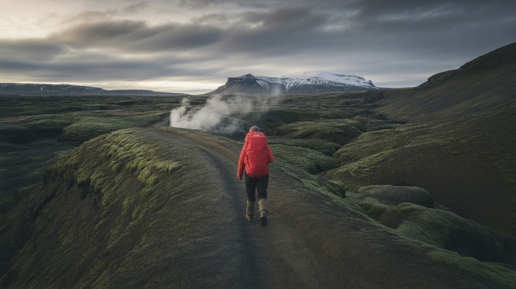 Hiking in Iceland