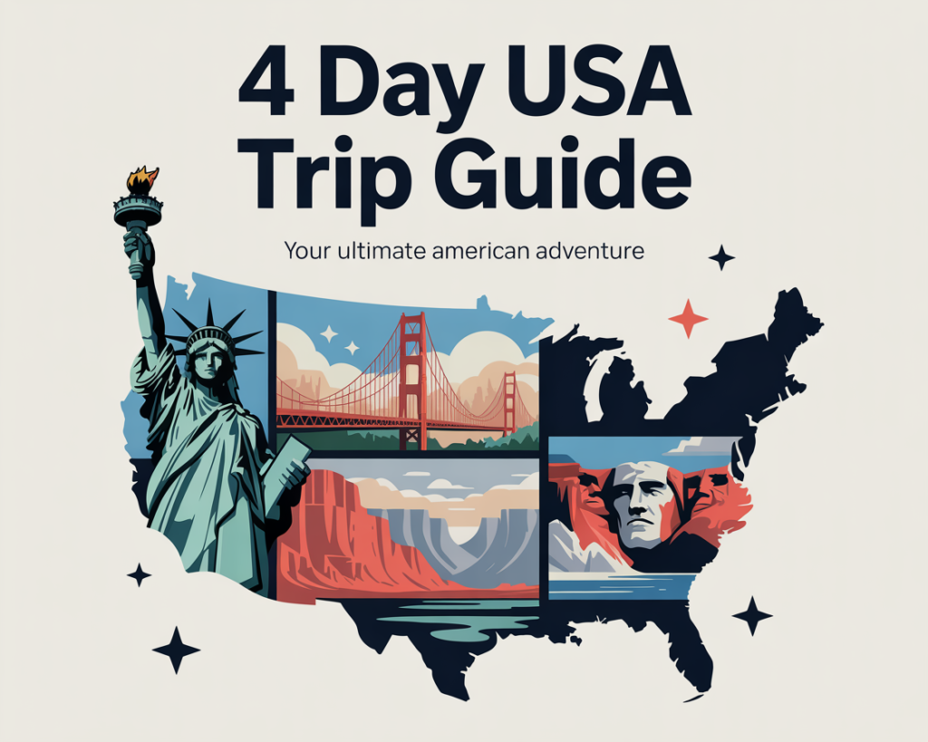 4 Day USA Trip Guide