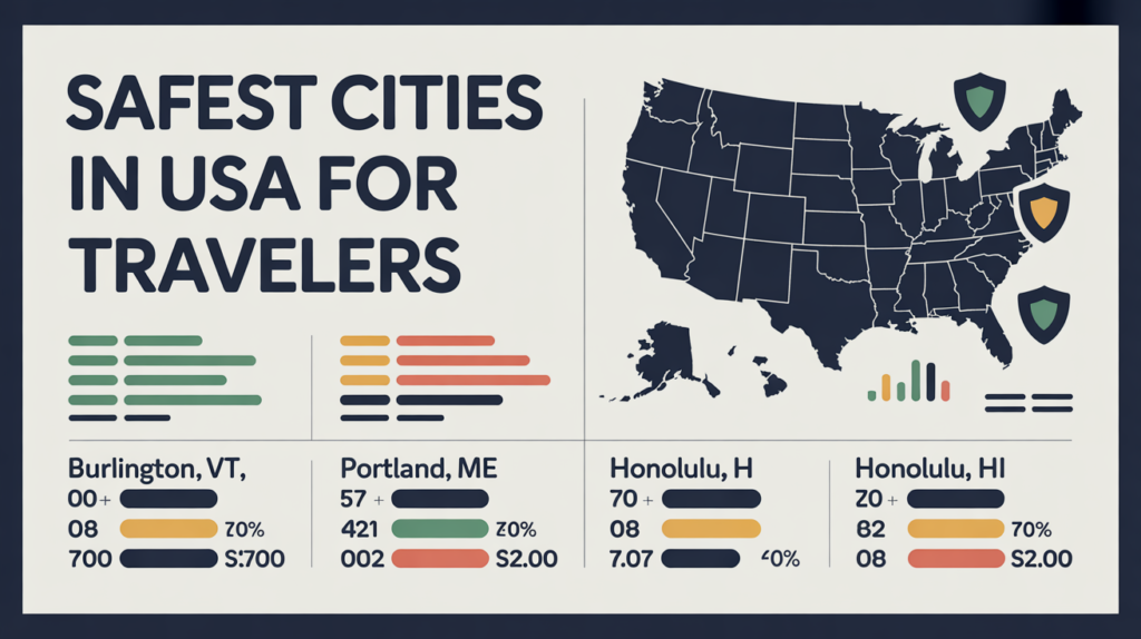 Safest Cities in USA for Travelers