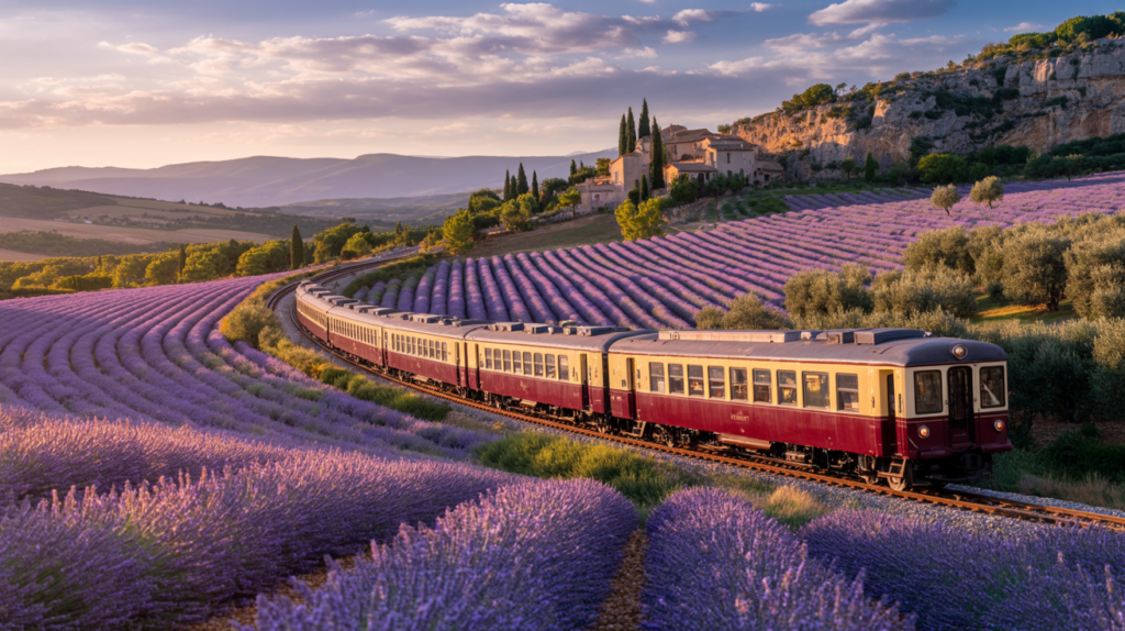 Scenic Train Journeys in France