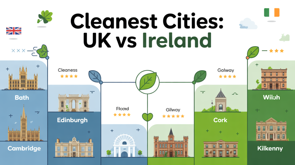 Cleanest Cities: UK vs Ireland