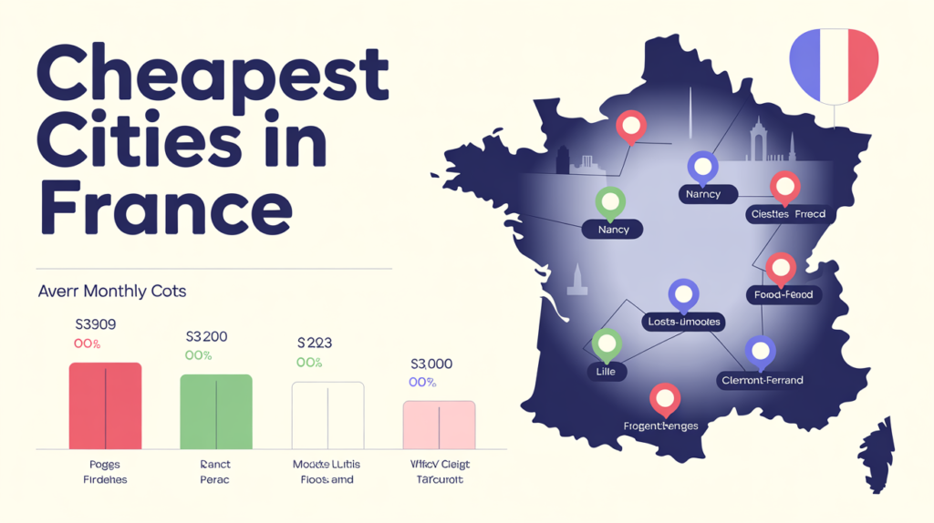 Cheapest Cities in France