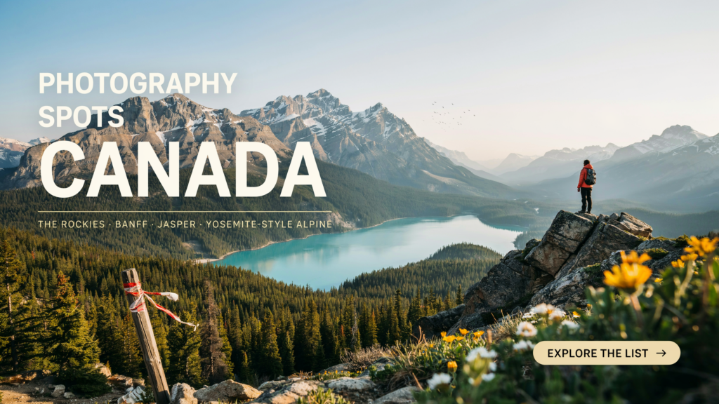 Photography Spots Canada